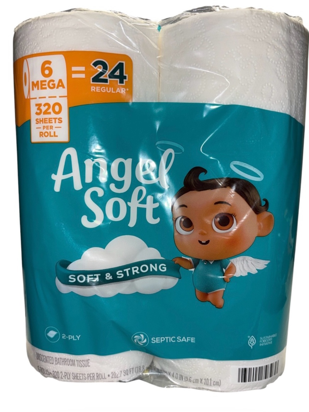 Soft & Strong Toilet Paper - (6 Mega Rolls)